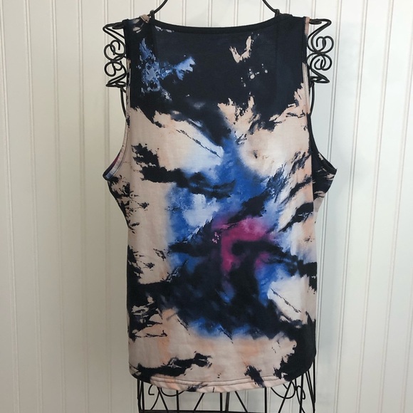 Shein Tie Die Tank Top - Picture 7 of 7